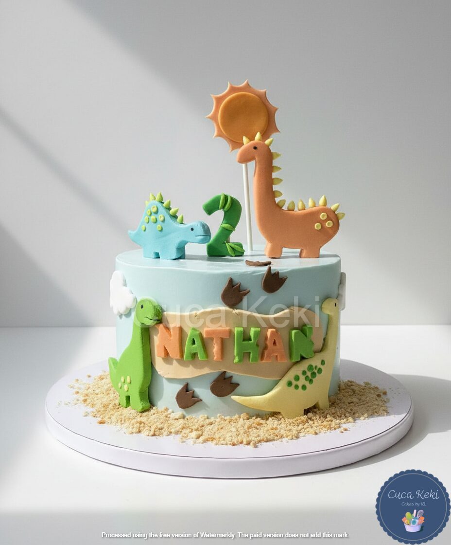 Dinosaur Themed Cake