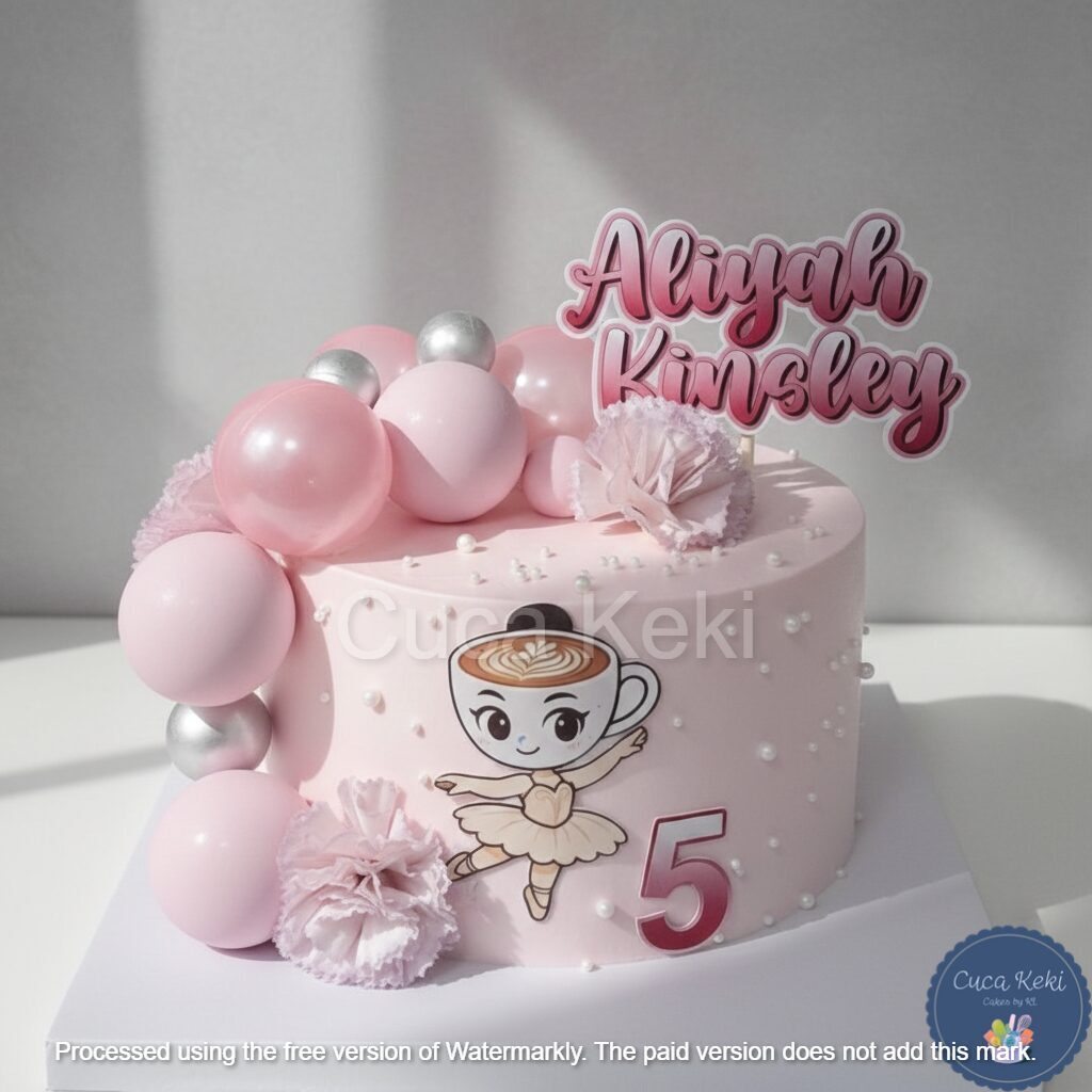 Ballerina Cappuccina Themed Cake