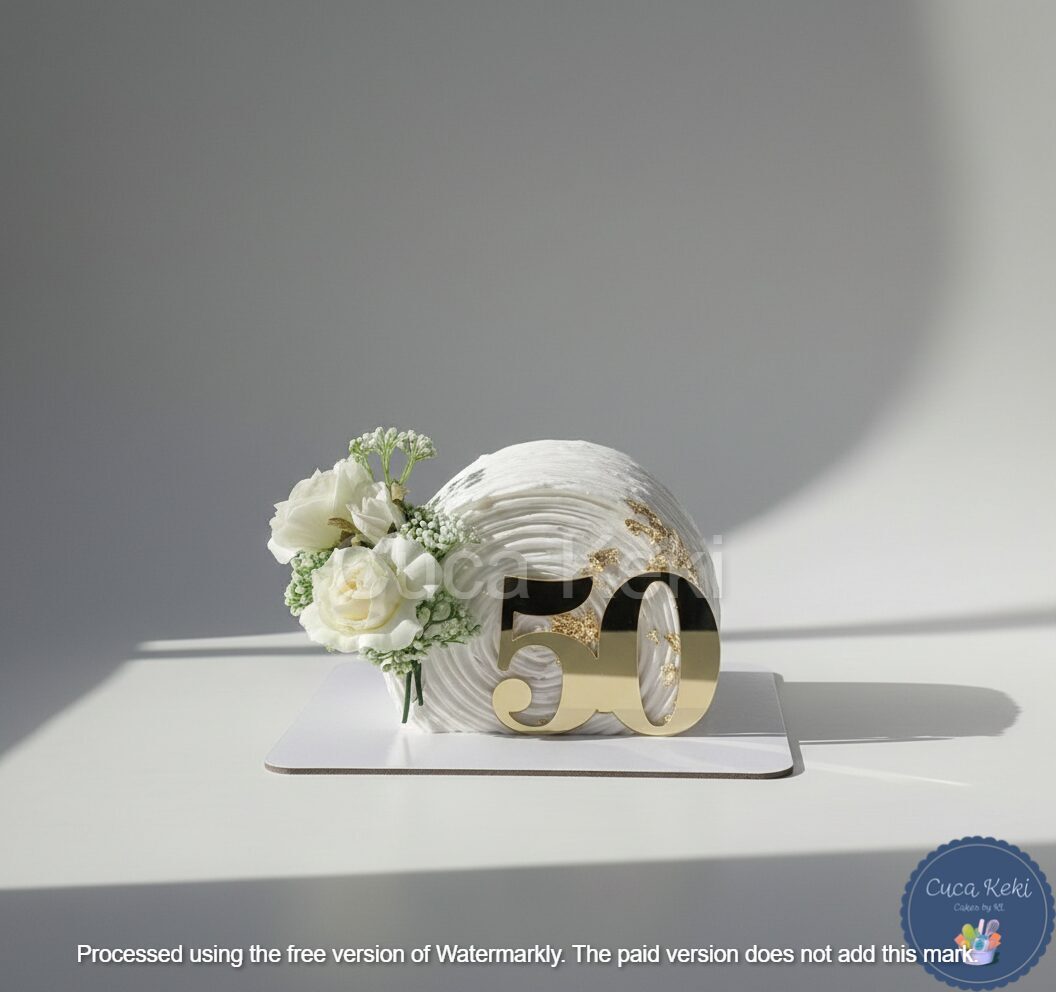 Golden Age Themed Top-Forward Cake