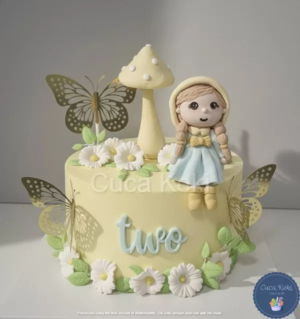 Garden Themed Cake