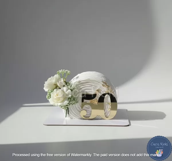Golden Age Themed Top-Forward Cake