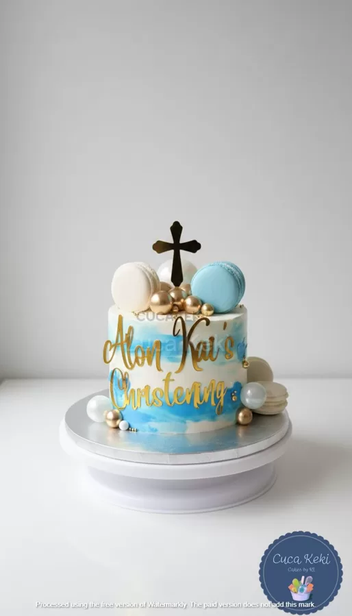 Baptism Cake